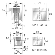 SPPR24x20軸承