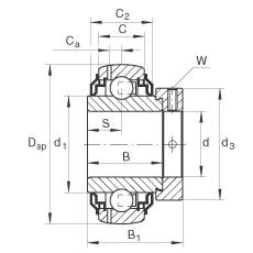 GE40-KRR-B-2C軸承