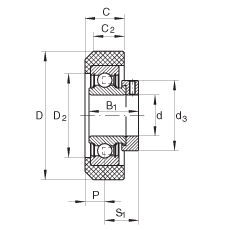 RCRA20/46-FA106軸承